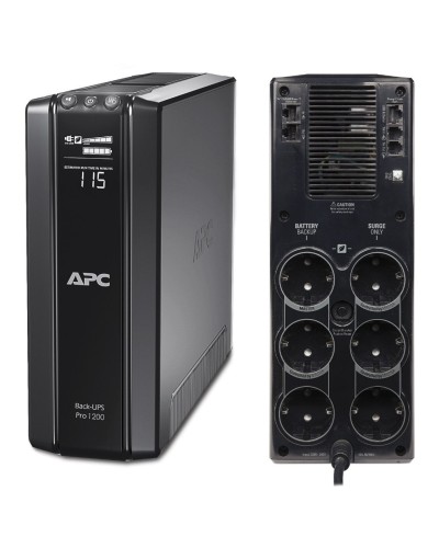 BR1200G-RS APC Back-UPS Pro 1200 ВА. Источник бесперебойного питания. APC в Хабаровске