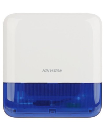 DS-PS1-E-WE Blue Indicator. Оповещатель свето-звуковой радиоканальный уличный. AX PRO Hikvision в Хабаровске
