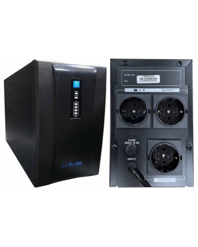 UPS-220/1200VA. Источник бесперебойного питания. AccordTec в Хабаровске