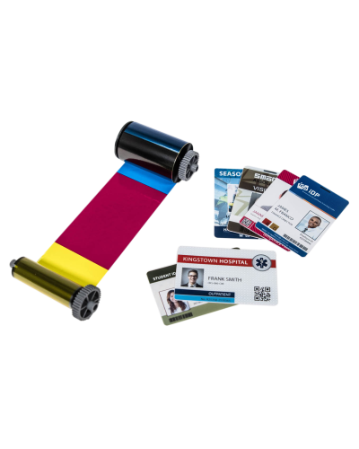 ASOL-YMCKO250. Лента полноцветная с черной панелью и оверлеем (YMCKO) с чистящим роликом. Advent SOLID в Хабаровске