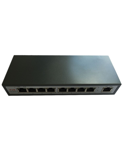 SH-20.8. Коммутатор с питанием по PoE. BAS-IP в Хабаровске