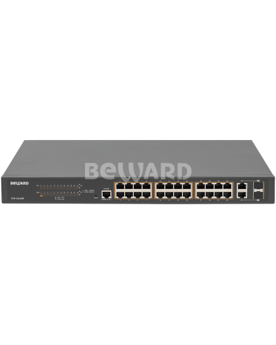 STW-2422HP. Коммутатор 24-портовый. Beward в Хабаровске