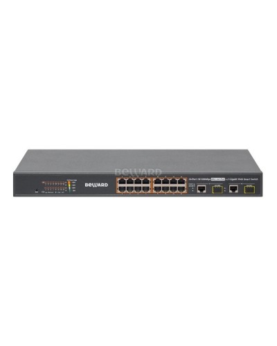 STW-1622HP. Коммутатор 16-портовый. Beward в Хабаровске