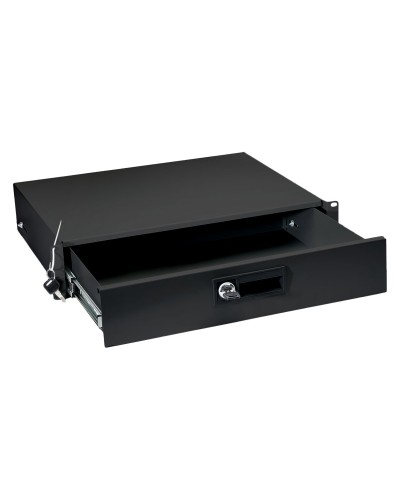 DRW-2U-BK (8637c). Ящик для документов 2U, глубиной 360 мм, цвет черный. CABEUS в Хабаровске