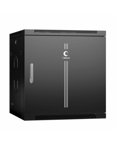 SH-05F-12U60/60m-R-BK (10744c). Шкаф телекоммуникационный 19 настенный 12U. CABEUS в Хабаровске