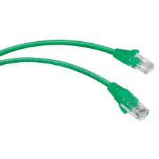 PC-UTP-RJ45-Cat.6-0.5m-GN (8683c), зелёный. Патч-корд медный. CABEUS