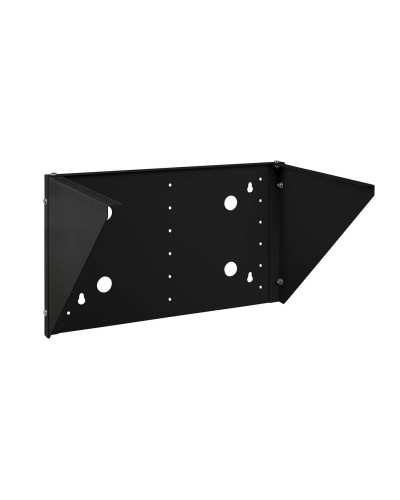 NC-6U-V-BK (12027c). Кронштейн настенный вертикальный 19 6U, цвет черный. CABEUS в Хабаровске