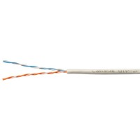 UTP-2P-Cat.5e-SOLID-LSZH-GY (11063c). Кабель «витая пара» (LAN) для структурированных систем связи. CABEUS
