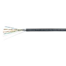 FTP-4P-Cat.5e-SOLID-OUT-PE-UV-100 (11792c-5). Кабель «витая пара» (LAN) для структурированных систем связи. CABEUS