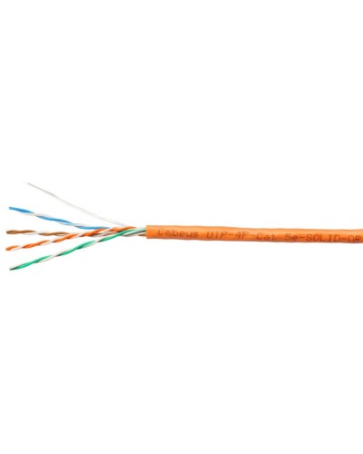 UTP-4P-Cat.5e-SOLID-OR-100 (7253c-5). Кабель «витая пара» (LAN) для структурированных систем связи. CABEUS в Хабаровске