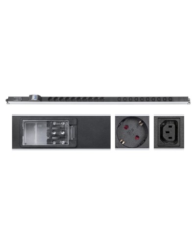 PDU-16-10S-10C13-B-T (9550c). Блок розеток. CABEUS в Хабаровске