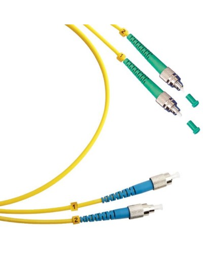 FOP(d)-9-FC/APC-FC/UPC-1m (8101c). Патч-корд оптический. CABEUS в Хабаровске