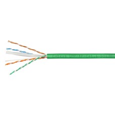 UTP-4P-Cat.6-SOLID-LSLTx-GN (11139c). Кабель «витая пара» (LAN) для структурированных систем связи. CABEUS