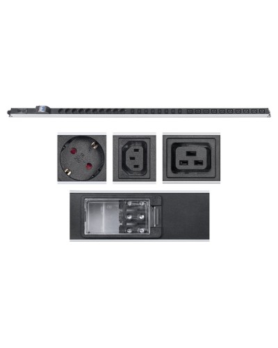 PDU-32-10S-10C19-8C13-B-T (9547c). Блок розеток. CABEUS в Хабаровске