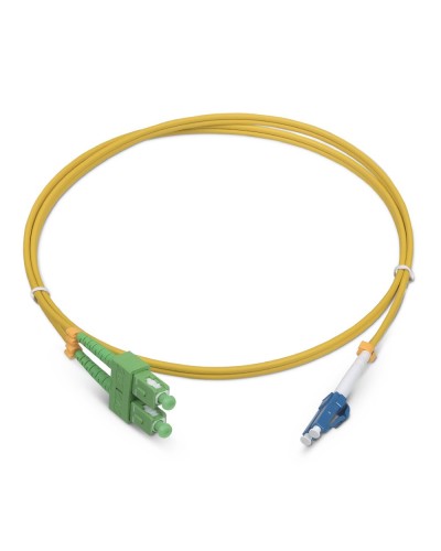 FOP(d)-9-SC/APC-LC/UPC-15m (8148c). Патч-корд оптический. CABEUS в Хабаровске
