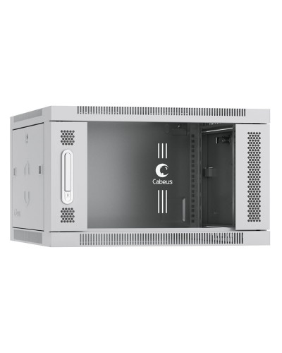 SH-05F-6U60/45 (7058c). Шкаф телекоммуникационный 19 настенный 6U. CABEUS в Хабаровске