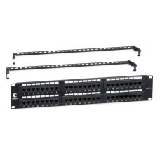 PL-48-Cat.6a-Dual (7652c): Патч-панель 19"