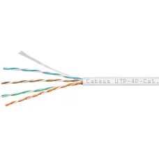 UTP-4P-Cat.5e-SOLID-LSZH-GY (9776c). Кабель «витая пара» (LAN) для структурированных систем связи. CABEUS