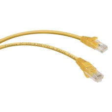 PC-UTP-RJ45-Cat.6-2m-YL (8707c), желтый. Патч-корд медный. CABEUS