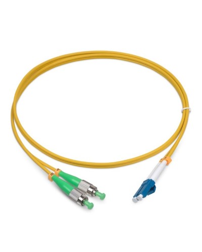 FOP(d)-9-FC/APC-LC/UPC-1m (8081c). Патч-корд оптический. CABEUS в Хабаровске