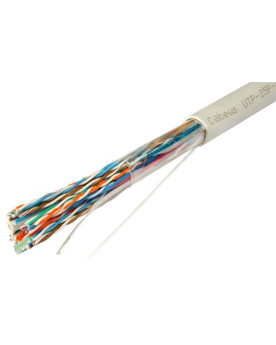 UTP-25P-Cat.5-IN-LSZH (10167c). Кабель «витая пара» (LAN) для структурированных систем связи. CABEUS в Хабаровске