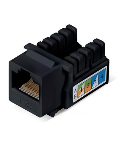 KJ-RJ45-Cat.6-90-BK (9483c): Вставка Keystone Jack RJ-45 в Хабаровске