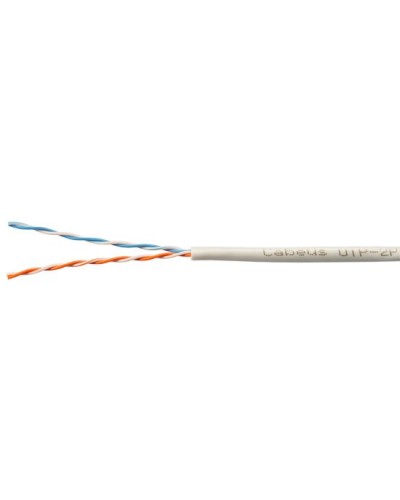 UTP-2P-Cat.5e-SOLID-GY-100 (7169c-5). Кабель «витая пара» (LAN) для структурированных систем связи. CABEUS в Хабаровске