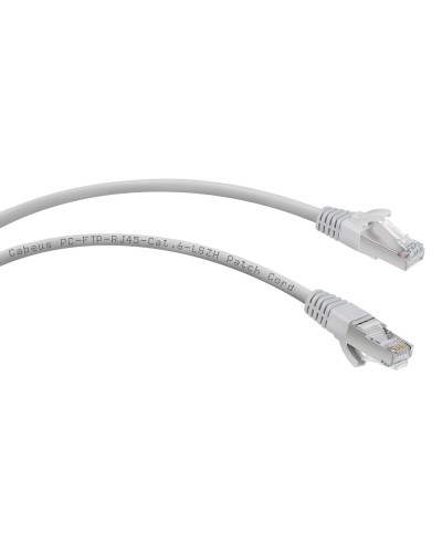 PC-FTP-RJ45-Cat.6-10m-LSZH (7913c), серый. Патч-корд медный. CABEUS в Хабаровске