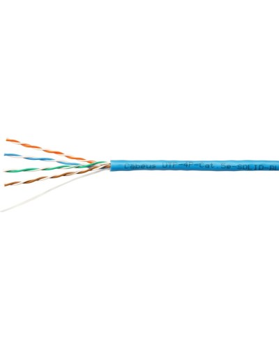 UTP-4P-Cat.5e-SOLID-BL-100 (7248c-5). Кабель «витая пара» (LAN) для структурированных систем связи. CABEUS в Хабаровске
