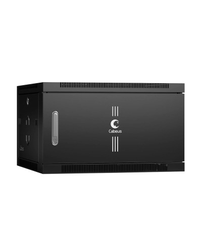 SH-05F-6U60/45m-BK (8599c). Шкаф телекоммуникационный 19 настенный 6U. CABEUS в Хабаровске
