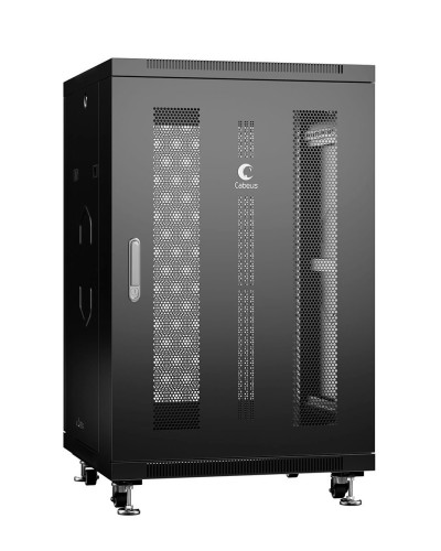 ND-05C-18U60/100-BK (8531c). Шкаф телекоммуникационный 19 напольный 18U. CABEUS в Хабаровске