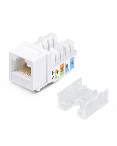 KJ-RJ45-Cat.6-90-SW (10071c): Вставка Keystone Jack RJ-45 в Хабаровске