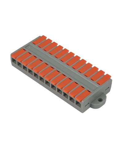 MX662-12R (11420c). Клемма соединительная универсальная проходная 12 полюсов. CABEUS в Хабаровске