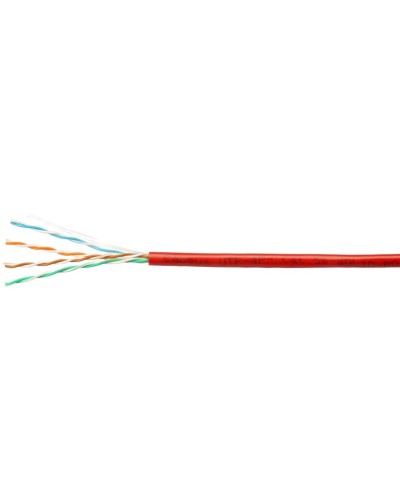 UTP-4P-Cat.5e-SOLID-RD (7249c). Кабель «витая пара» (LAN) для структурированных систем связи. CABEUS в Хабаровске