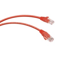 PC-UTP-RJ45-Cat.6-0.5m-RD (8690c), красный. Патч-корд медный. CABEUS