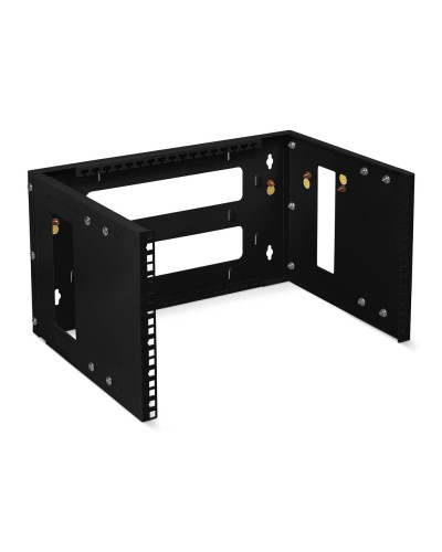 NC-6U-BK (11380c). Кронштейн настенный 19 6U, цвет черный. CABEUS в Хабаровске