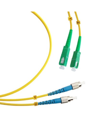 FOP(d)-9-SC/APC-FC/UPC-3m (8124c). Патч-корд оптический. CABEUS в Хабаровске