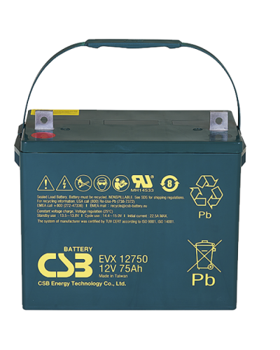 CSB EVX 12750. Аккумулятор герметичный свинцово-кислотный. CSB в Хабаровске