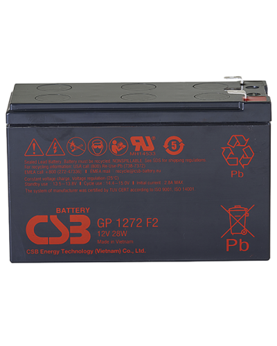 CSB GP 1272(25W). Аккумулятор герметичный свинцово-кислотный. CSB в Хабаровске