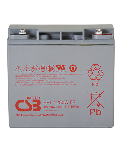 CSB HRL 12280W FR. Аккумулятор герметичный свинцово-кислотный. CSB в Хабаровске