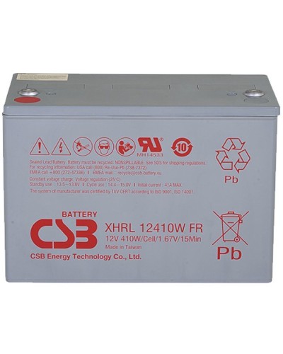 CSB XHRL 12410W FR. Аккумулятор герметичный свинцово-кислотный. CSB в Хабаровске