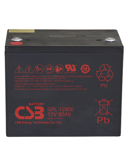 CSB GPL 12800. Аккумулятор герметичный свинцово-кислотный. CSB в Хабаровске