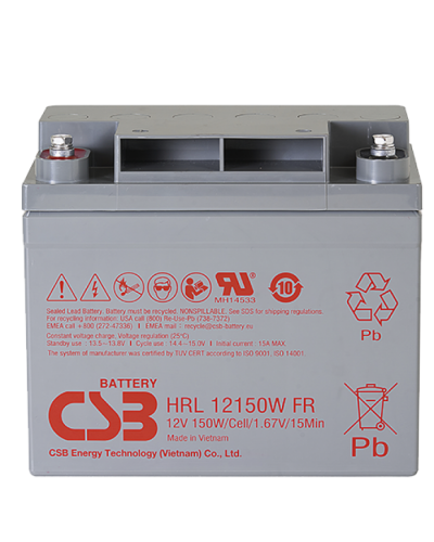 CSB HRL 12150W FR. Аккумулятор герметичный свинцово-кислотный. CSB в Хабаровске
