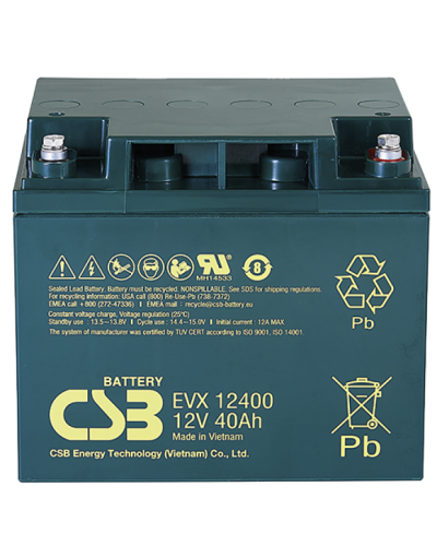 CSB EVX 12400. Аккумулятор герметичный свинцово-кислотный. CSB в Хабаровске