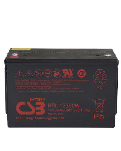 CSB HRL 12390W FR. Аккумулятор герметичный свинцово-кислотный. CSB в Хабаровске
