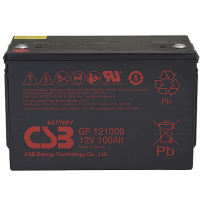 CSB GP 121000. Аккумулятор герметичный свинцово-кислотный. CSB