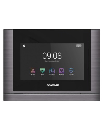 CDV-1024MA/XL (темное серебро). Монитор видеодомофона цветной. Commax в Хабаровске