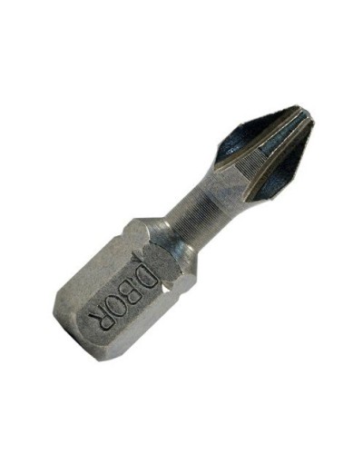 Биты Ph1x25 мм, Torsion, C 6,3 (10шт) (D-T-PH01-025-010). Биты фрезерованные. D.BOR в Хабаровске