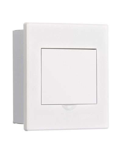 Корпус ЩРВ-М 4 модуля IP41 встраиваемый белая дверь (31100DEK). Корпус пластиковый. DEKraft в Хабаровске