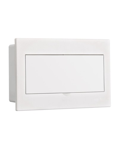 Корпус ЩРВ-П 13 модулей IP41 встраиваемый белая дверь (31083DEK). Корпус пластиковый. DEKraft в Хабаровске